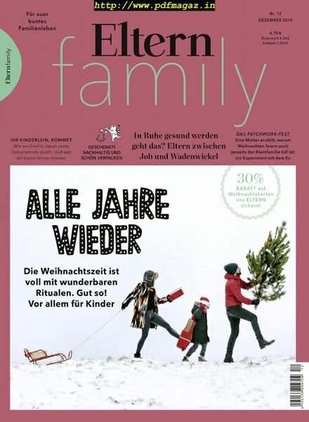 Eltern Family – Dezember 2019 Cover