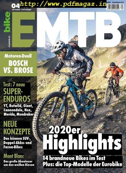 EMTB – Oktober-November 2019 Cover