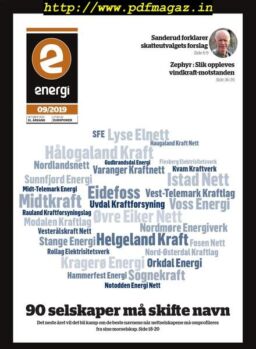 Energi – oktober 2019