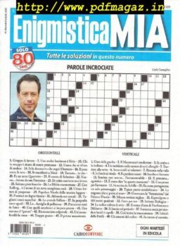 Enigmistica Mia – 15 Luglio 2019