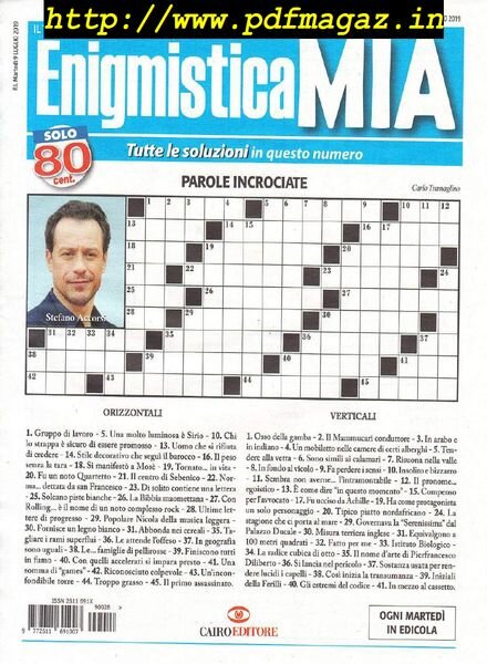 Enigmistica Mia – 15 Luglio 2019 Cover