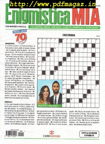 Enigmistica Mia – 3 Giugno 2019 Cover