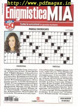 Enigmistica Mia – 8 Luglio 2019