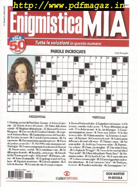 Enigmistica Mia – 8 Luglio 2019 Cover