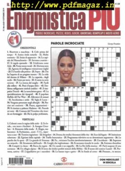 Enigmistica PIU – 10 Settembre 2019