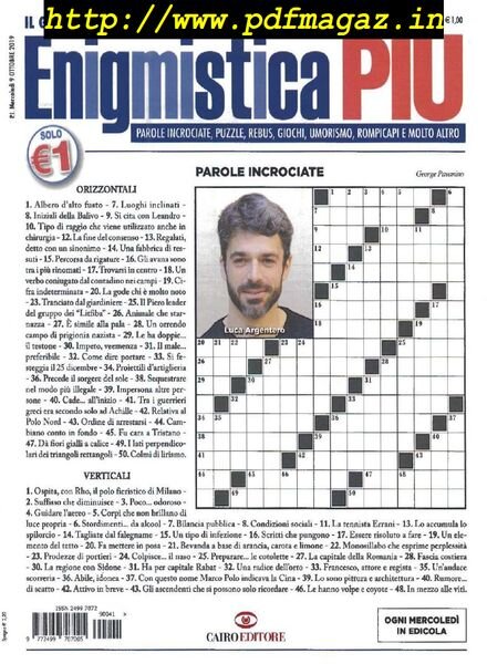 Enigmistica PIU – 15 Ottobre 2019 Cover
