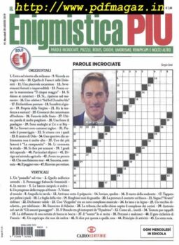 Enigmistica PIU – 3 Settembre 2019