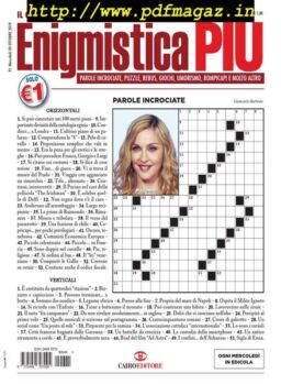 Enigmistica PIU – 5 Novembre 2019
