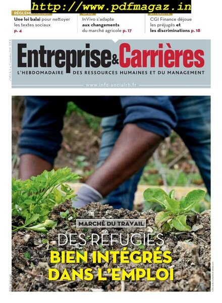 Entreprise & Carrieres – 11 novembre 2019 Cover