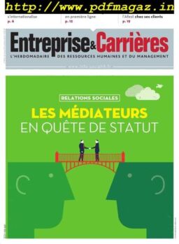 Entreprise & Carrieres – 14 octobre 2019