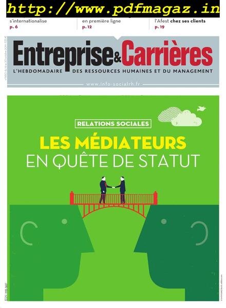 Entreprise & Carrieres – 14 octobre 2019 Cover