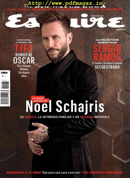 Esquire Mexico – noviembre 2019 Cover