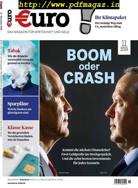 Euro – Oktober 2019 Cover