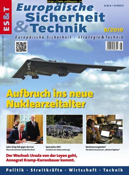 Europaische Sicherheit & Technik – August 2019 Cover