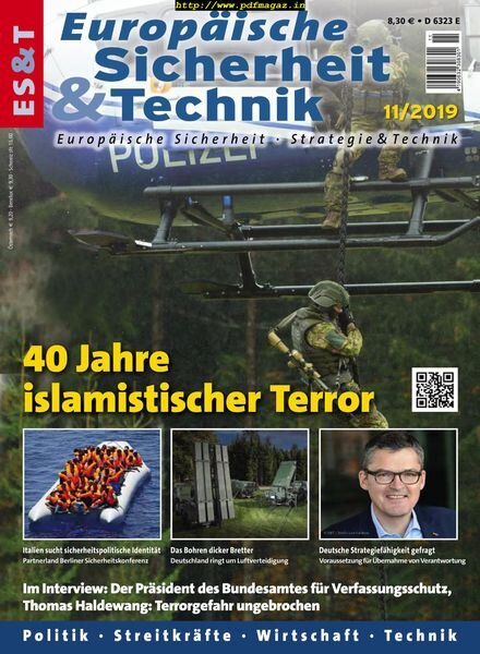 Europaische Sicherheit & Technik – November 2019 Cover