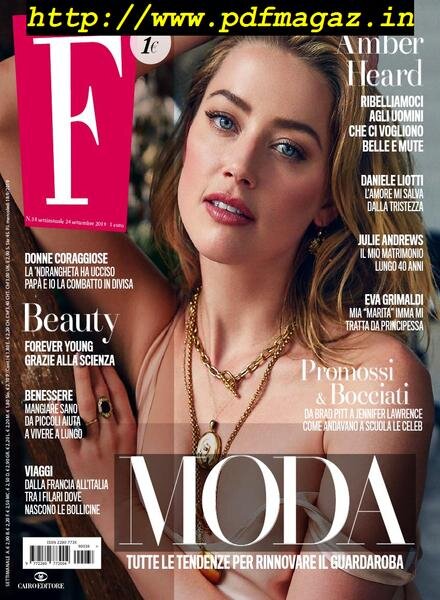 F – 24 Settembre 2019 Cover