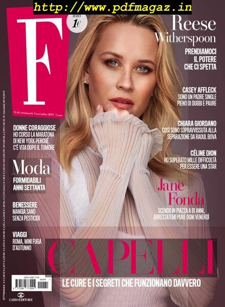 F – 5 Novembre 2019 Cover