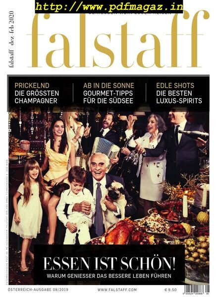 Falstaff – November 2019 Cover