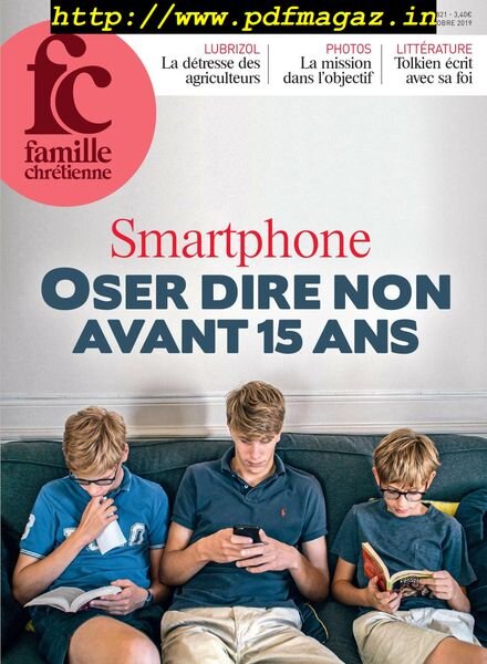 Famille Chretienne – 19 octobre 2019 Cover