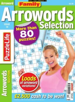 Family Arrowords Selection – October 2019