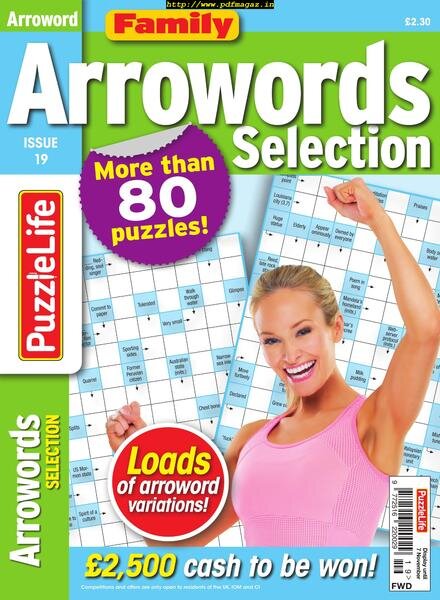 Family Arrowords Selection – October 2019 Cover