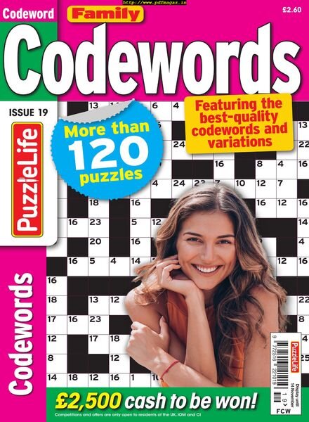 Family Codewords – October 2019 Cover