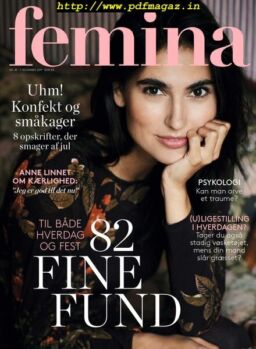 Femina Denmark – 07 November 2019