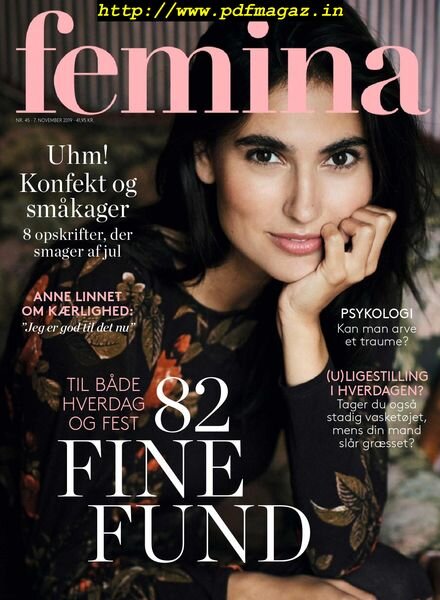 Femina Denmark – 07 November 2019 Cover