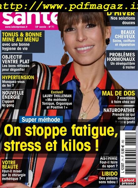 Feminin Sante – octobre 2019 Cover