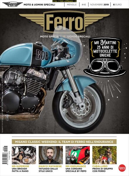Ferro – novembre 2019 Cover