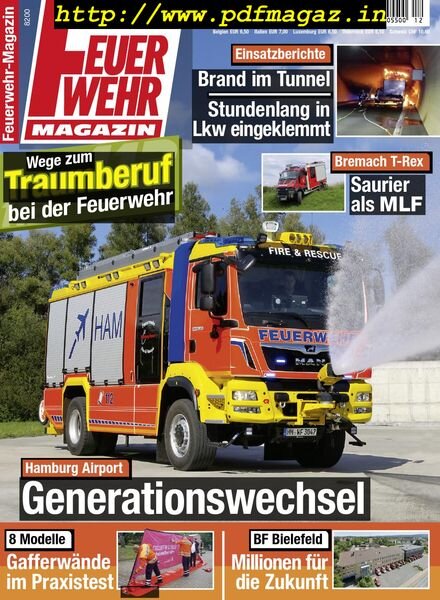 Feuerwehr-Magazin – Dezember 2019 Cover