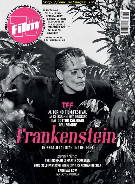 FilmTv – 19 Novembre 2019 Cover