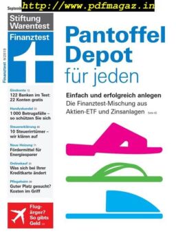 Finanztest – September 2019