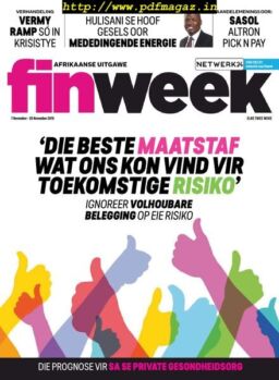 Finweek Afrikaans Edition – November 07, 2019