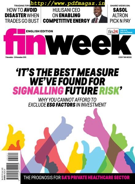 Finweek English Edition – November 07, 2019 Cover