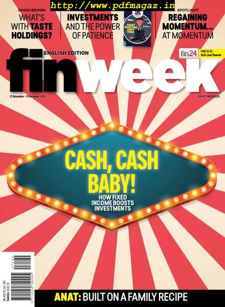 Finweek English Edition – November 21, 2019 Cover