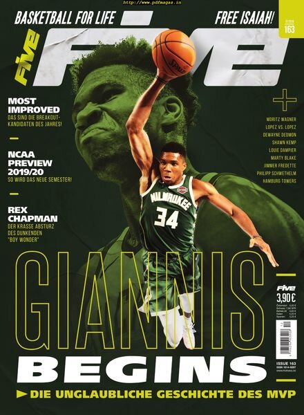 FIVE Magazin – Dezember 2019 Cover