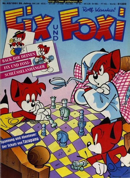 Fix & Foxi 90’s – November 2019 Cover