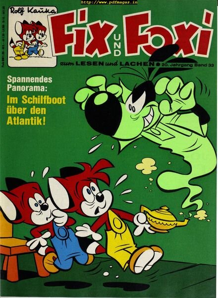 Fix & Foxi Classics – November 2019 Cover