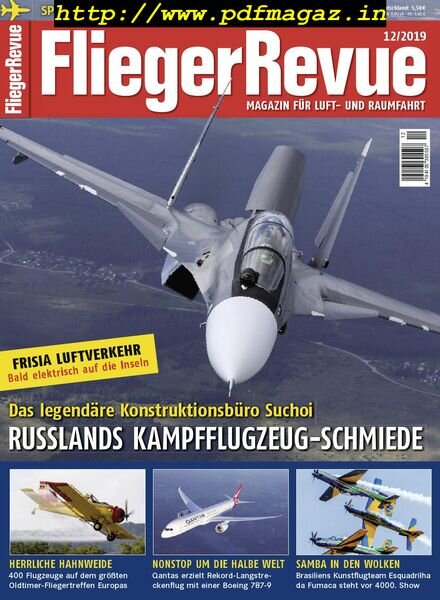 FliegerRevue – Dezember 2019 Cover