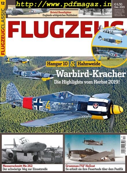 Flugzeug Classic – Dezember 2019 Cover