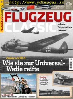 Flugzeug Classic – November 2019