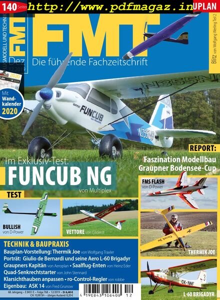 FMT Flugmodell und Technik – November 2019 Cover
