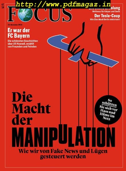 Focus – 16 November 2019 Cover
