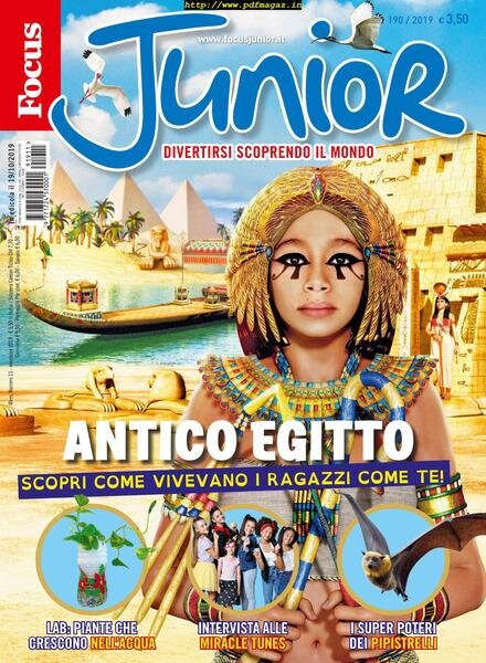 Focus Junior – novembre 2019 Cover