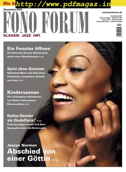 Fono Forum – Dezember 2019 Cover