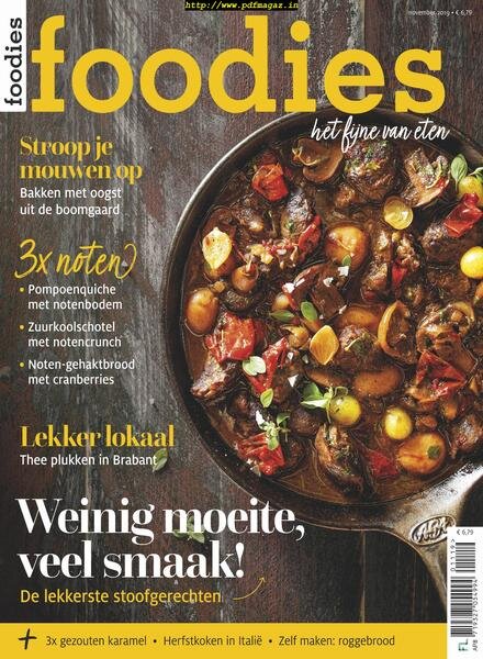 Foodies Netherlands – november 2019 Cover