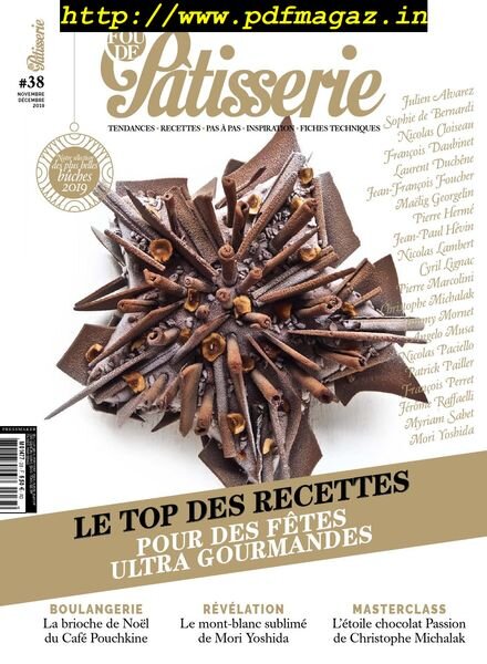Fou de Patisserie – novembre 2019 Cover