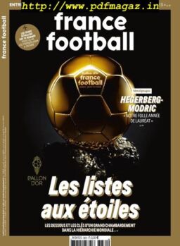 France Football – 22 octobre 2019