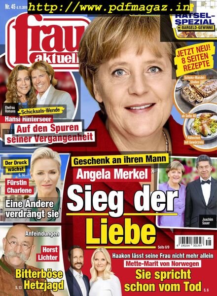 frau aktuell – 04 November 2019 Cover